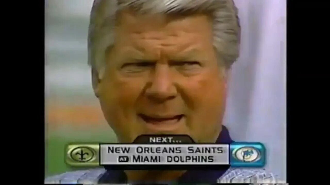 1998-11-29 New Orleans Saints vs Miami Dolphins