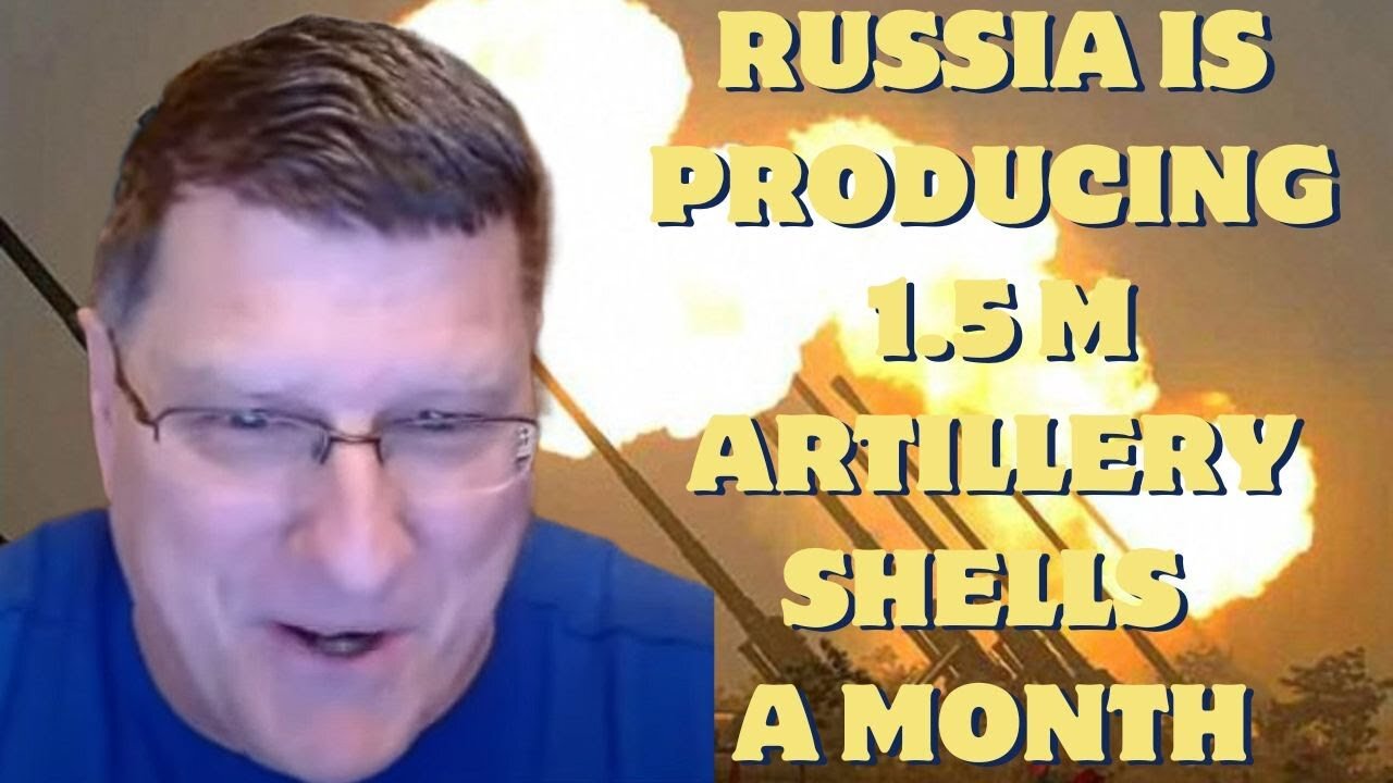 No Mercy Scott Ritter Russia is producing 15 million artillery shells a month for Ukraine & NATO