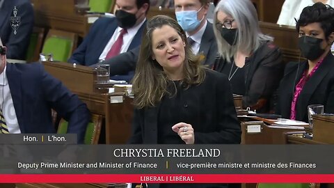 Freeland Continues Fart Smelling Faces