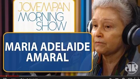 Maria Adelaide Amaral: " na TV o autor é o todo poderoso" | Morning Show