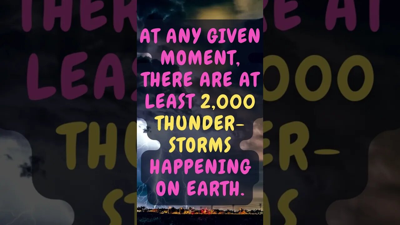 ⛈️⚡Discover Fascinating Nature Facts👀 #shorts #shortsfact #naturefacts #thunderstorm #worldfacts