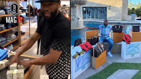 "That's What I Do Everyday" Floyd Mayweather Shows What His Typical Shopping Day Consist Of! 💰