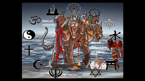 Blood Covenant Mark of Death, Satan, and His Evil Son of Perdition