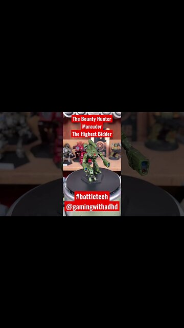 Gaming with ADHD Miniature Showcase 108 #shorts