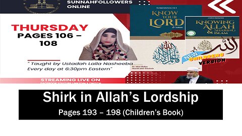 Know Your Lord - Shirk in Lordship