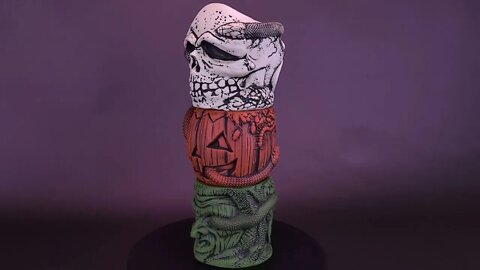 Mondo Halloween 3 Season of the Witch Stacking Tiki Mug Set | Spooky Spot 2022