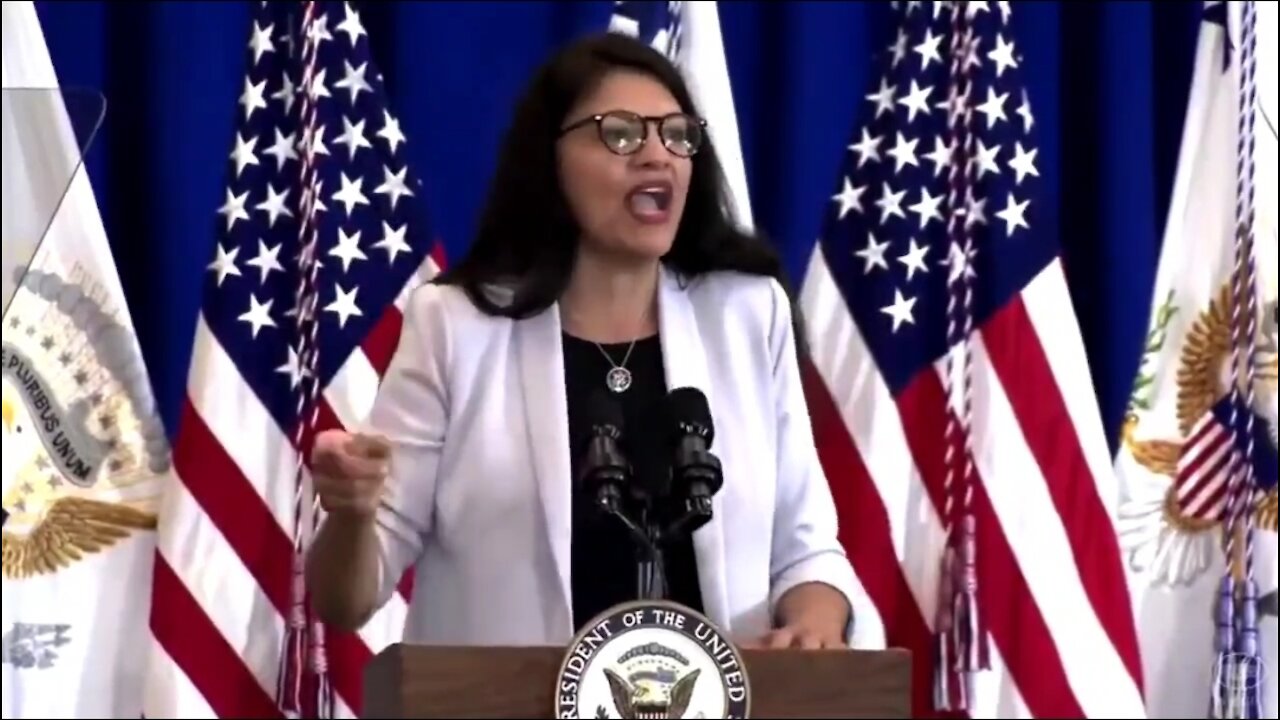 Rep Tlaib Gives Bizarre Rant About Voting Rights