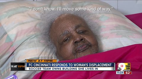 FC Cincy says it won't force 99-year-old to leave apartment