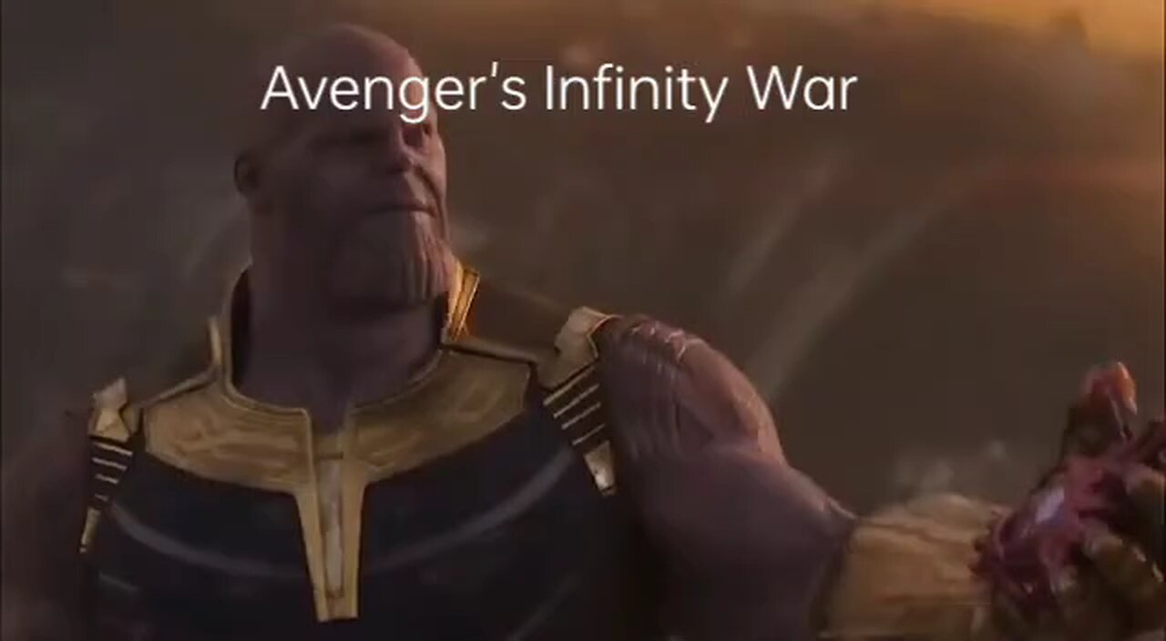 Action Scene from Avenger's Infinity War