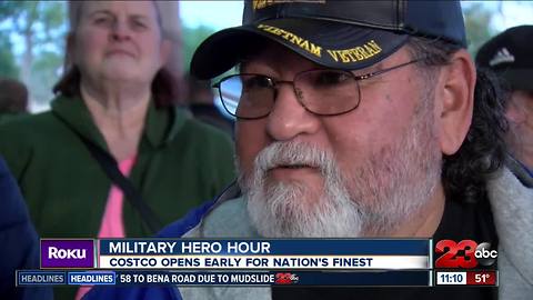 Military hero hour