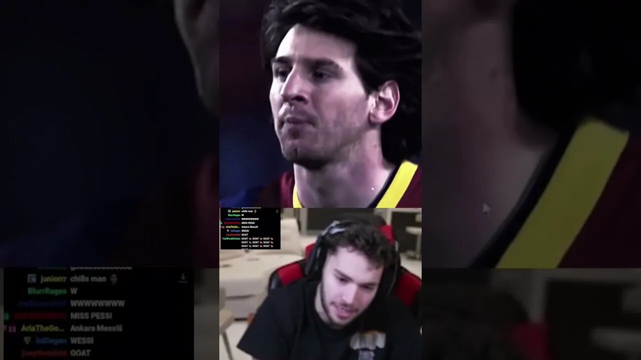 Adin Ross explains why Messi is his 🐐 #adinross #sports #messi #viral