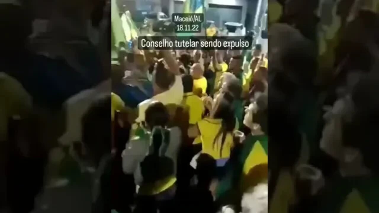 Conselho tutelar sendo expulso em Maceió (AL) -18/11/2022