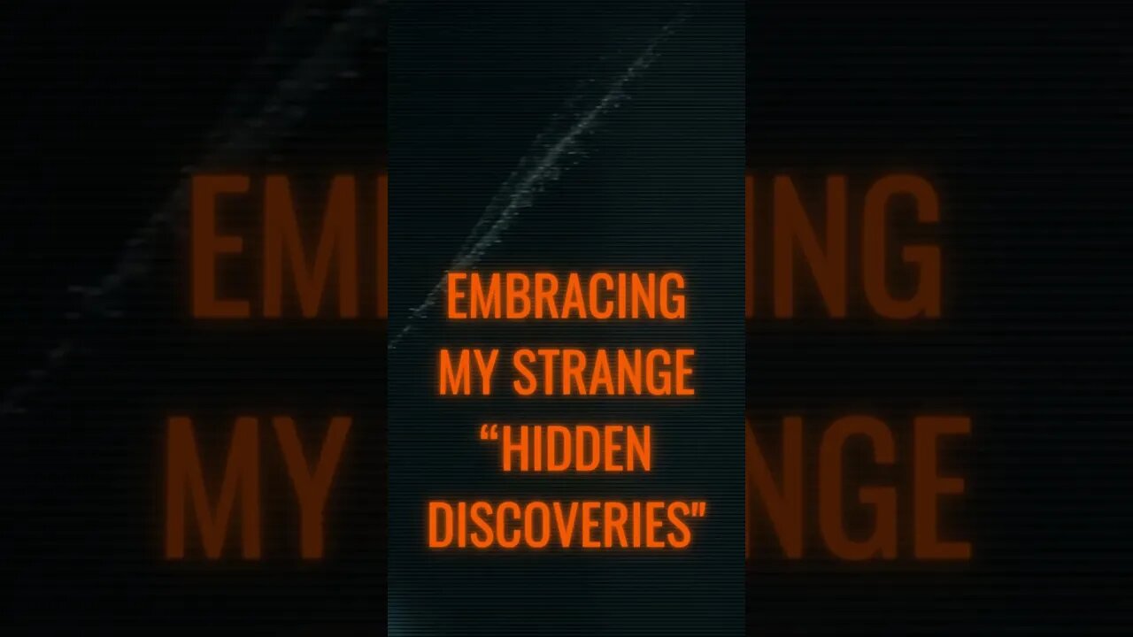 Embracing My Strange ad promo
