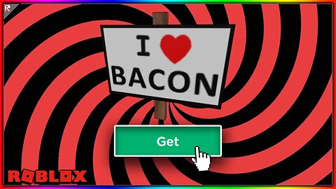 (😲LEAKED!) HOW TO GET THE I HEART BACON SIGN ON ROBLOX!