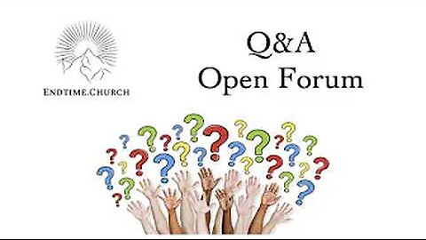 Open forum Q&A July 12