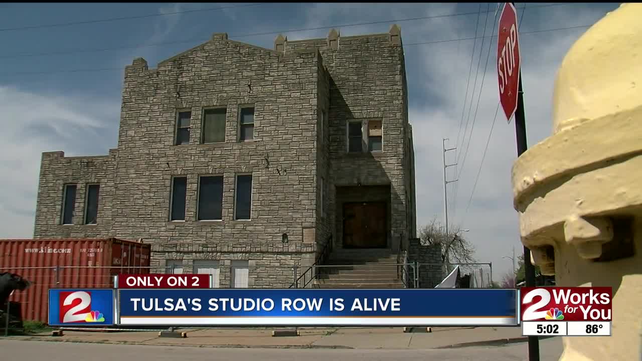 Tulsa's 'Studio Row' is alive and thriving
