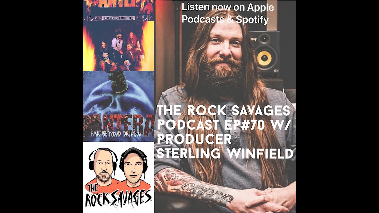 EP#70. Our Interview w/ Record Producer Sterling Winfield