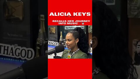 #aliciakeys says her music career was an accident😲 #get2steppin @BreakfastClubPower1051FM