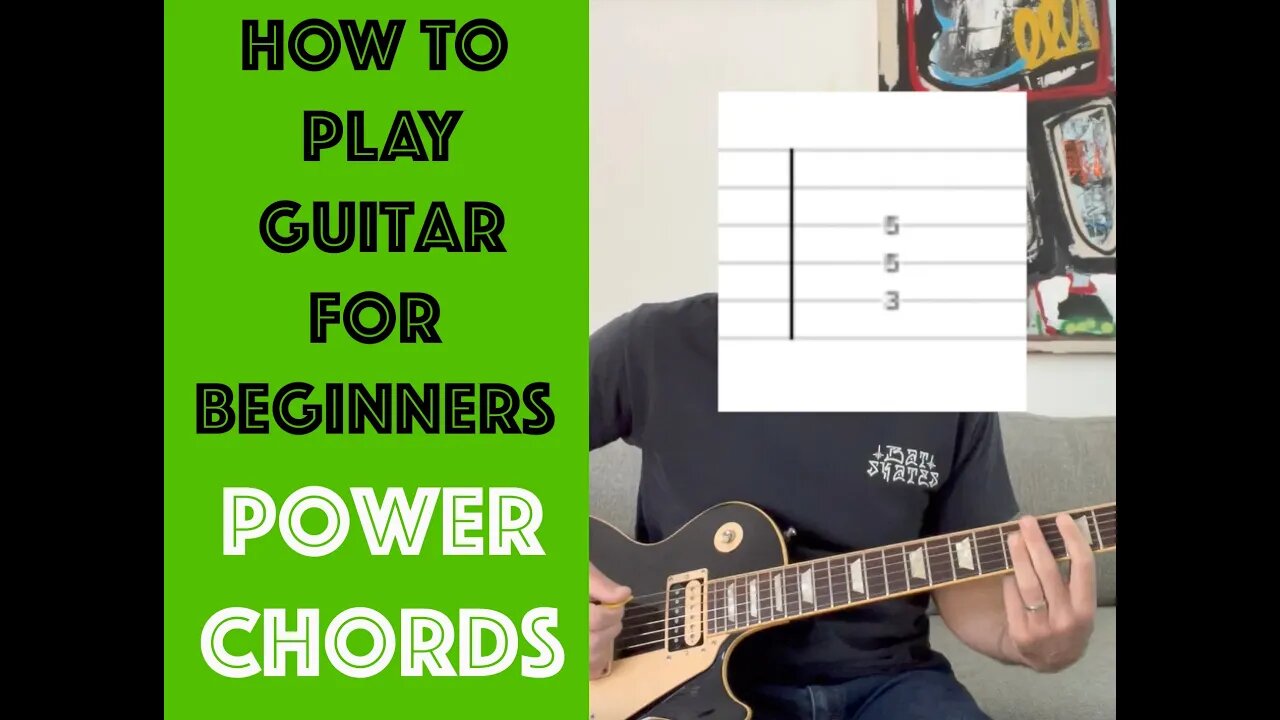 How To Play Guitar For Beginners - POWER CHORDS