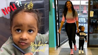 Kenya Moore Needs Help Getting Clay Out Of Daughter Brooklyn's Hair! 😱