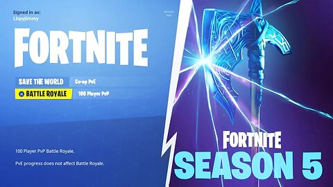 FORTNITE SEASON 5 OFFICIAL BATTLE PASS THEME REVEAL! (FORTNITE SEASON 5 BATTLE PASS)