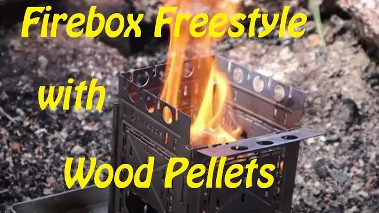 Using my Firebox Freestyle with Wood Pellets