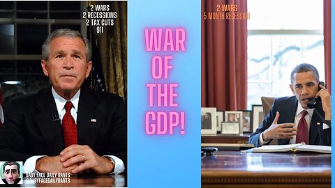 Bush Jr. vs Obama GDP War