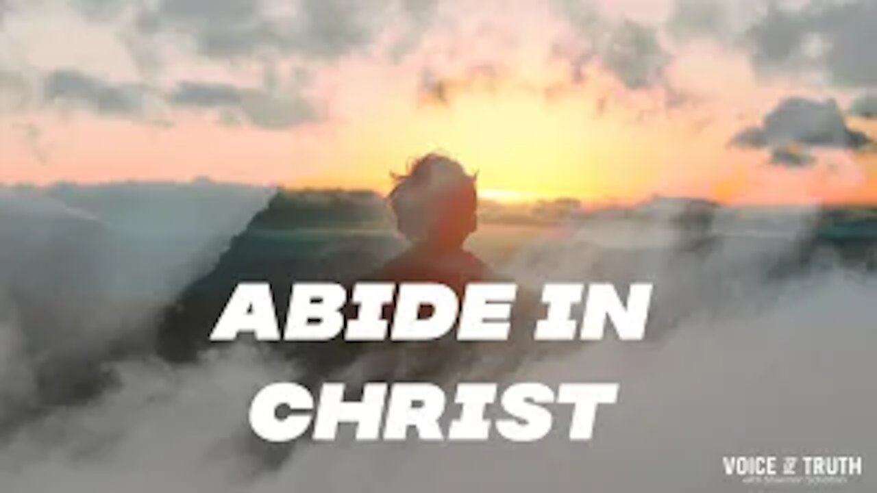 Abide in Christ