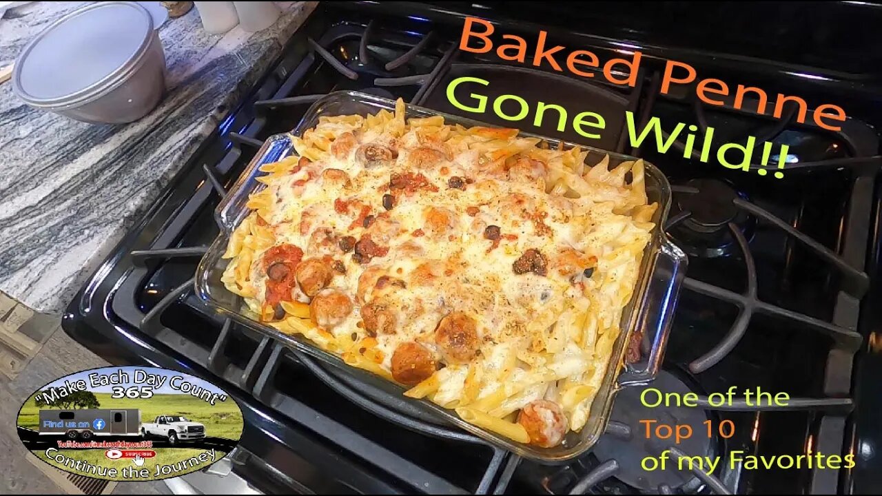 Baked Penne GONE WILD!