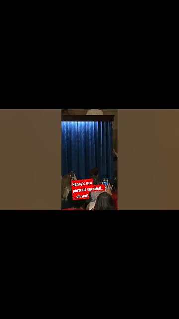 Nancy's new portrait unveiled......oh wait