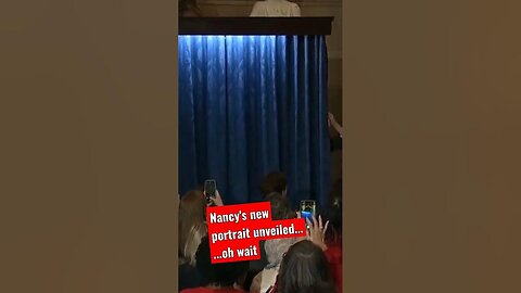 Nancy's new portrait unveiled......oh wait