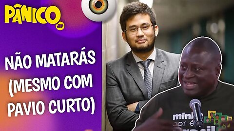 Helio Lopes fala sobre TRETA COM KIM KATAGUIRI: NÃO HÁ SANTO FORTE O SUFICIENTE CONTRA O DEBOCHE?