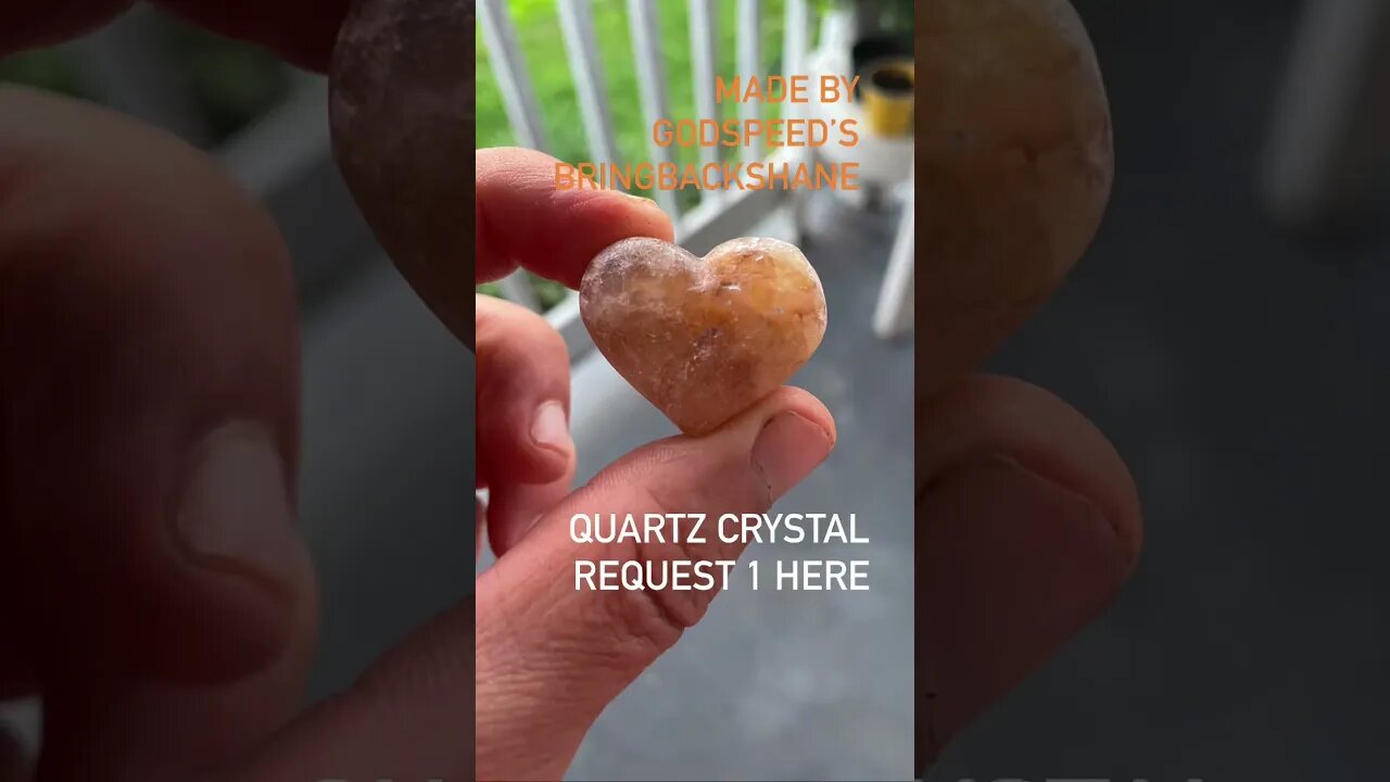 Custom Quartz Energy Stones