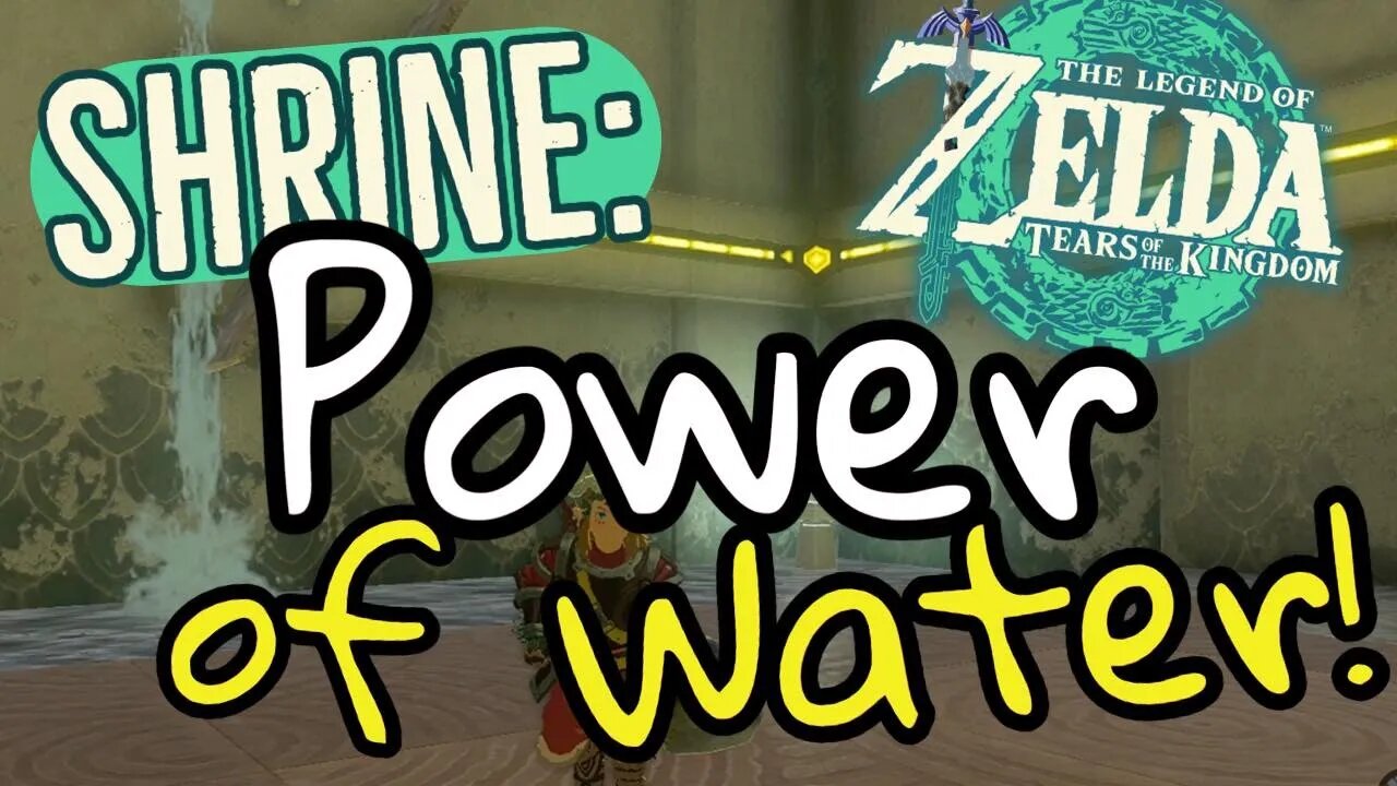 Shrine Guide Power of Water Tears of the Kingdom