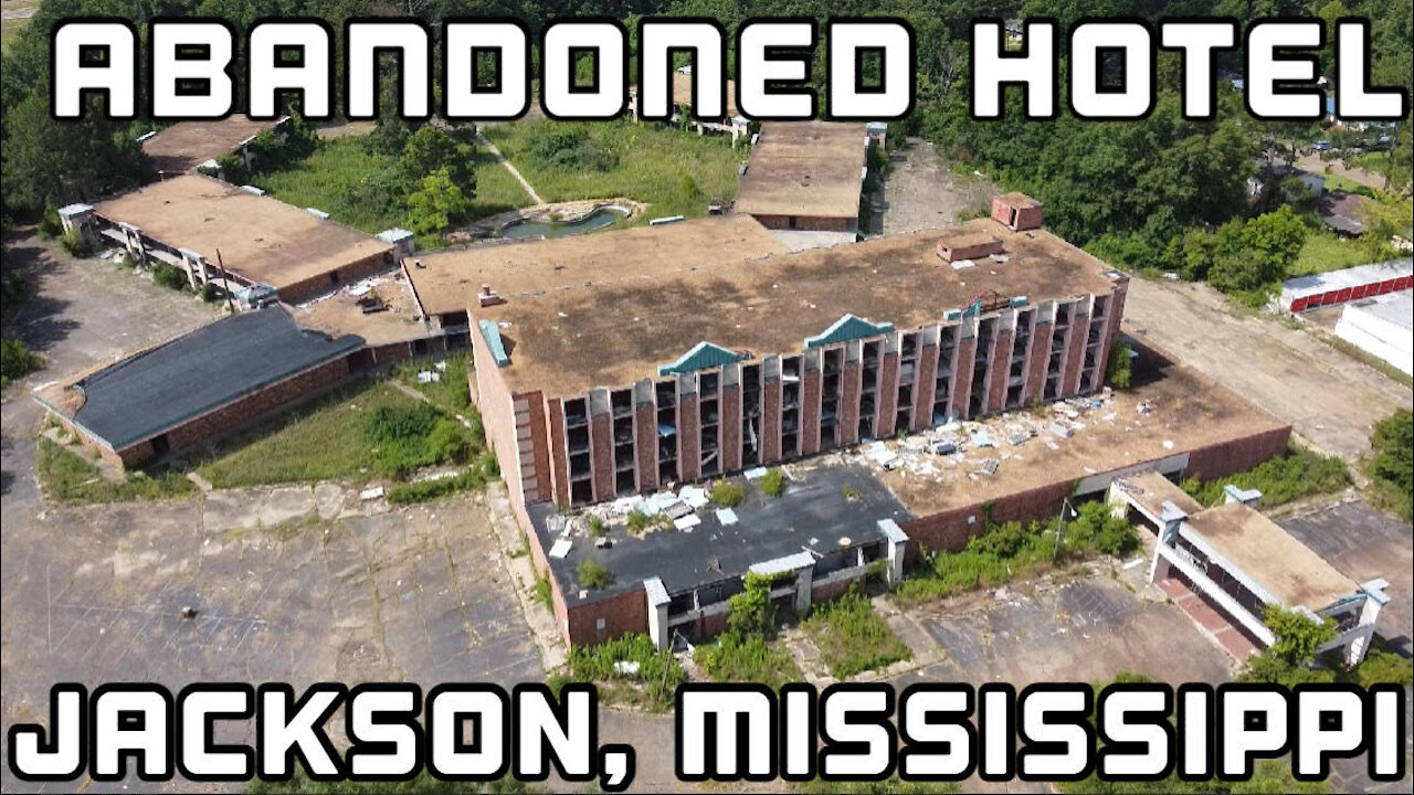 ABANDONED HOLIDAY INN LOOKS LIKE WAR TORN BEIRUT IN JACKSON, MISSISSIPPI