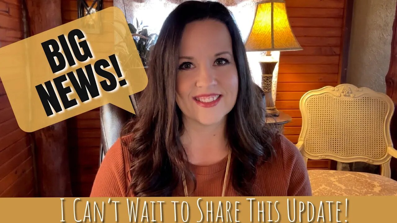 Exciting Update - I Can’t Wait to Share This News With You!