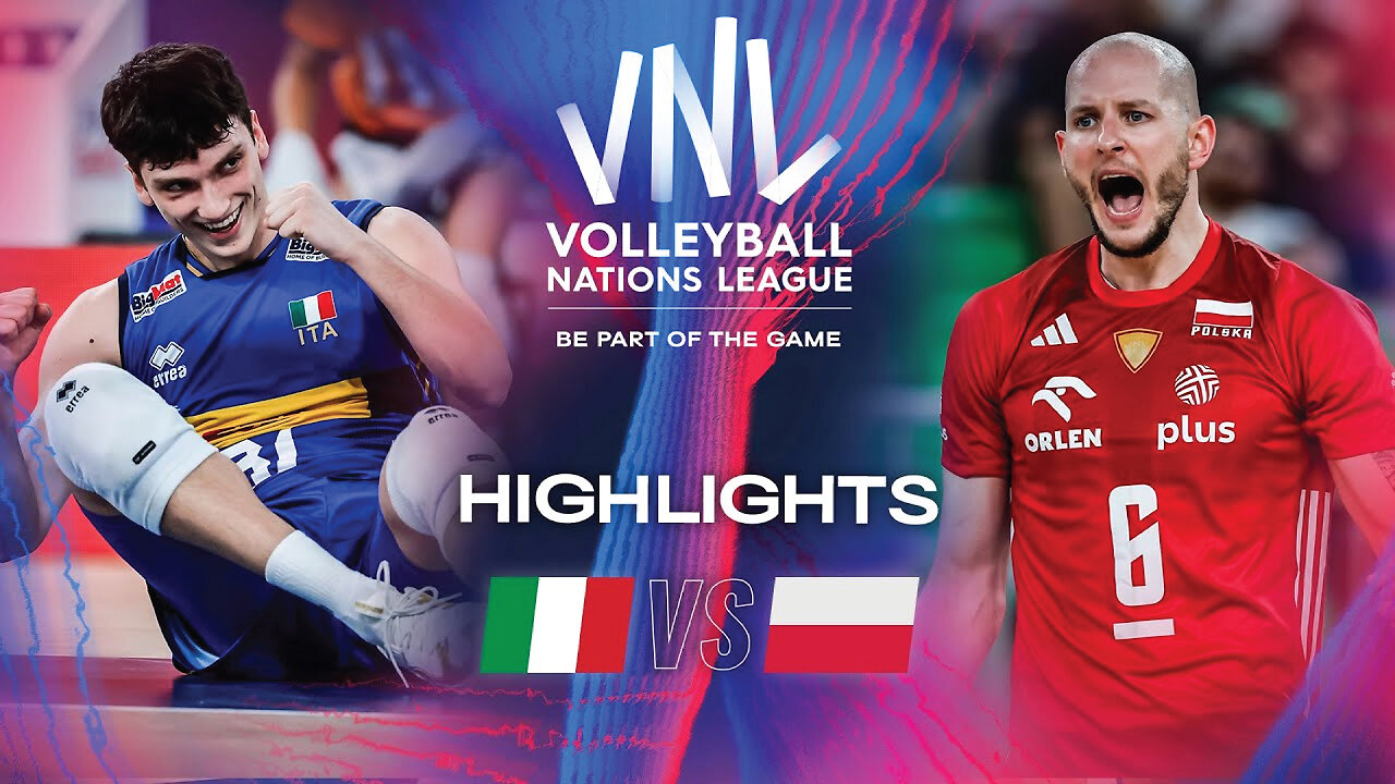 🔴 Men's VNL 2024 | Week 3 Highlights: ITA vs. POL