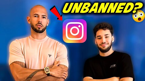 Andrew Tate Will Get UNBANNED From INSTAGRAM *andrew tate x adin ross*