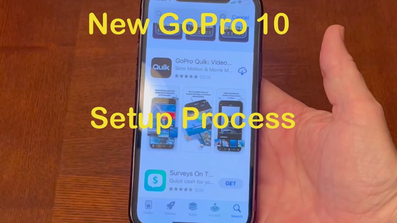 New GoPro 10 Setup Process