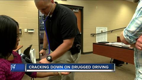 Police training on stopping drugged drivers