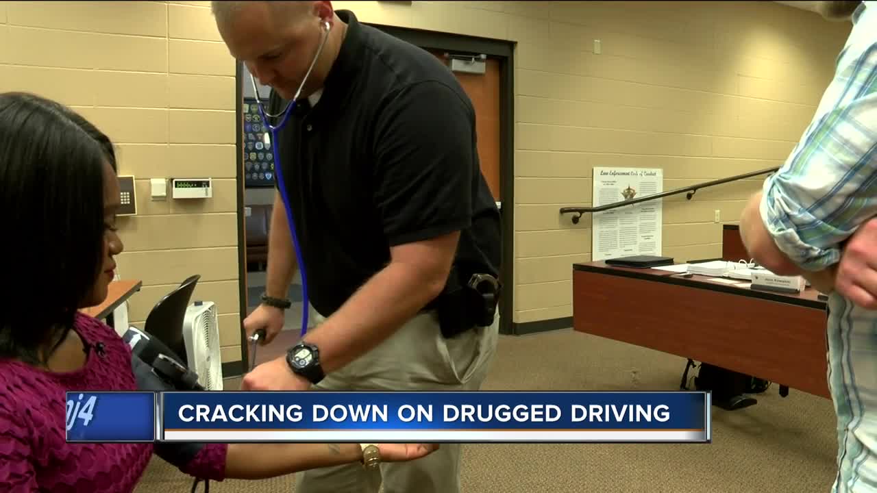 Police training on stopping drugged drivers