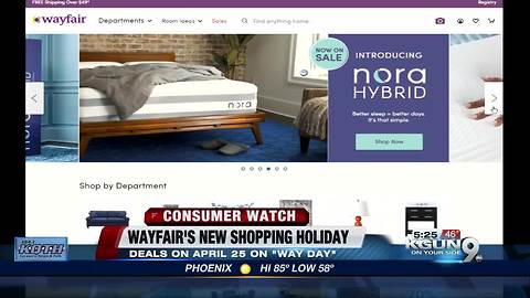 Wayfair to launch a new retail holiday