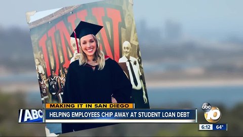 Companies helping employees tackle student loan debt