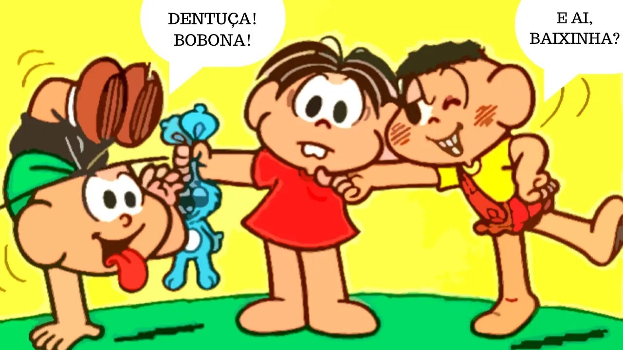 A TEORIA DO CORPO PARALISADO DA MÔNICA - QUADRINHOS DA TURMA DA MÔNICA