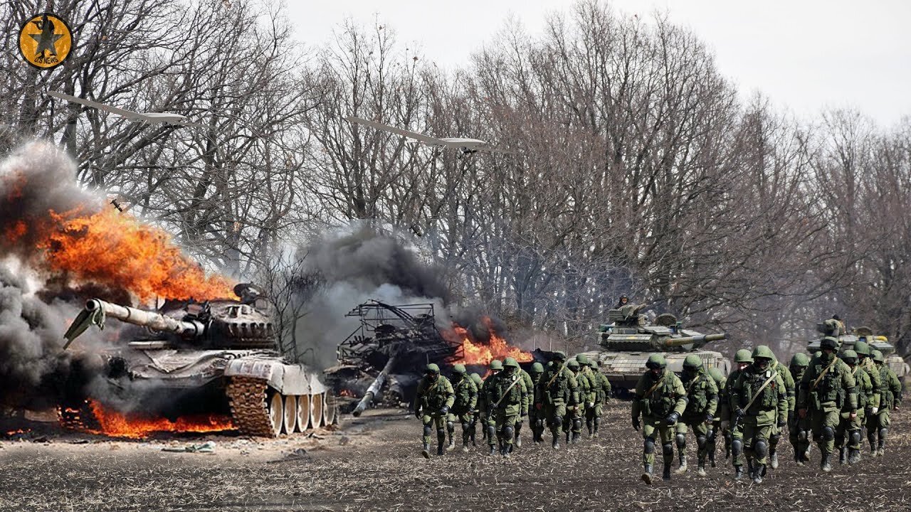 Tension Today - Ukrainian Troops use Bayraktar TB2 Drones to Blow up Russian Tanks near Donbas