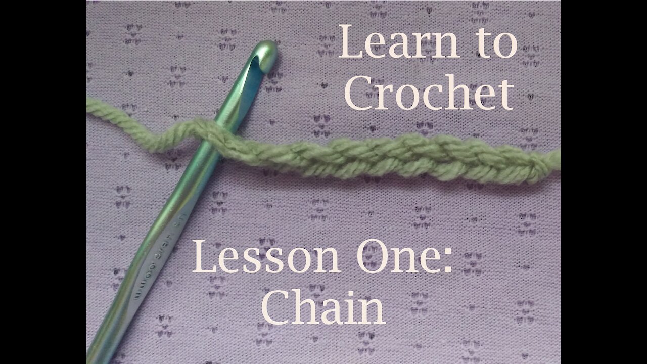 Learn to Crochet: Chain Stitch