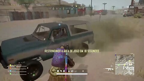 Me arrisquei no gás para salvar o @shadowcache1 #ps4 #pubg #rumo600