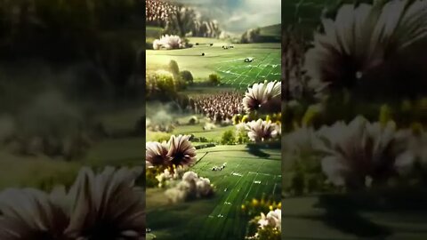 big flowers - artwork - #shorts