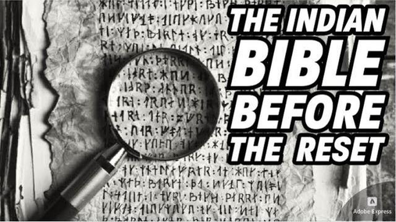 THE INDIAN BIBLE BEFORE THE RESET [2024-06-22] - CONSPIRACY-R-US (VIDEO)