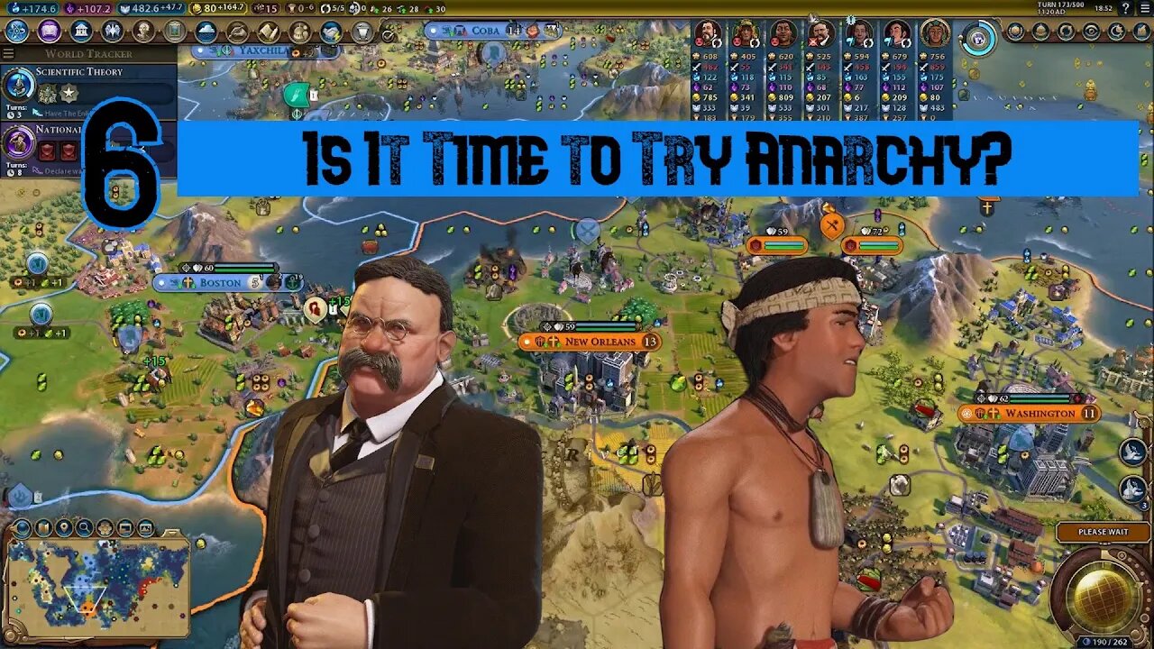 Let's Play Civilization VI - At World's End Challenge 6 - Is it Time to Try Anarchy?
